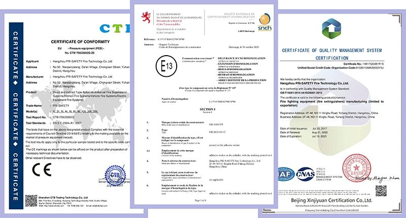 R107 certificate 800