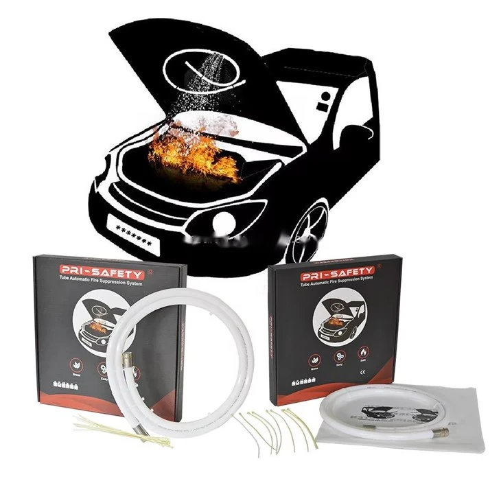 Automotive RV Tube Extinguisher Automatic Fire Suppression Automobile Fire Extinguisher Car Extinguisher For Truck Car Taxi SUV