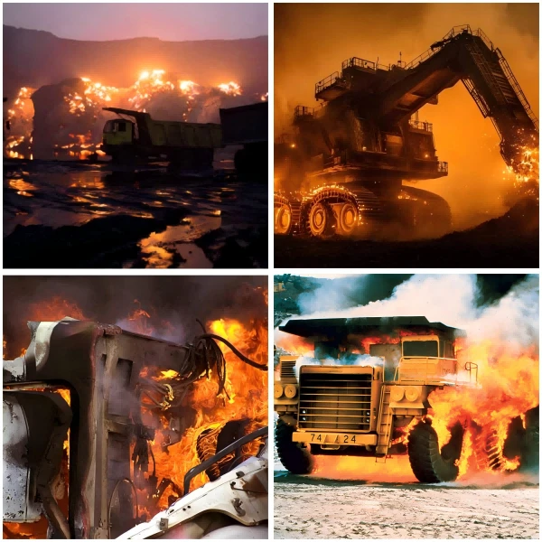 High Quality Vehicle Fire System Detection Cable Fire Suppression System 85L For Mining Heavy Equipment price