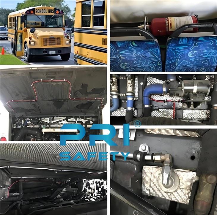 High Quality Vehicle Fire System Detection Cable Fire Suppression System 85L For Mining Heavy Equipment best